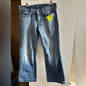 7 for all mankind dojo 28 seven 30” inseam